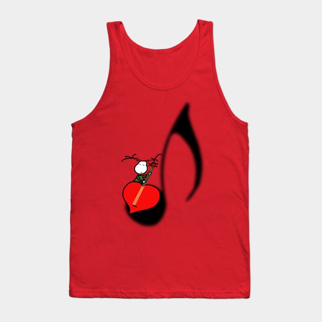 Loving music Tank Top by Guastevi